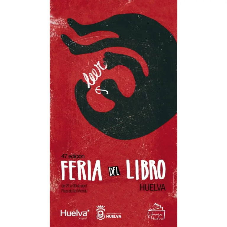 Cartel Feria del Libro de Huelva. Fotos de la Presentación de "El Mirador de los Perezosos"